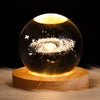 Luminous Crystal Ball Night Lamp - Starry Sky Projection