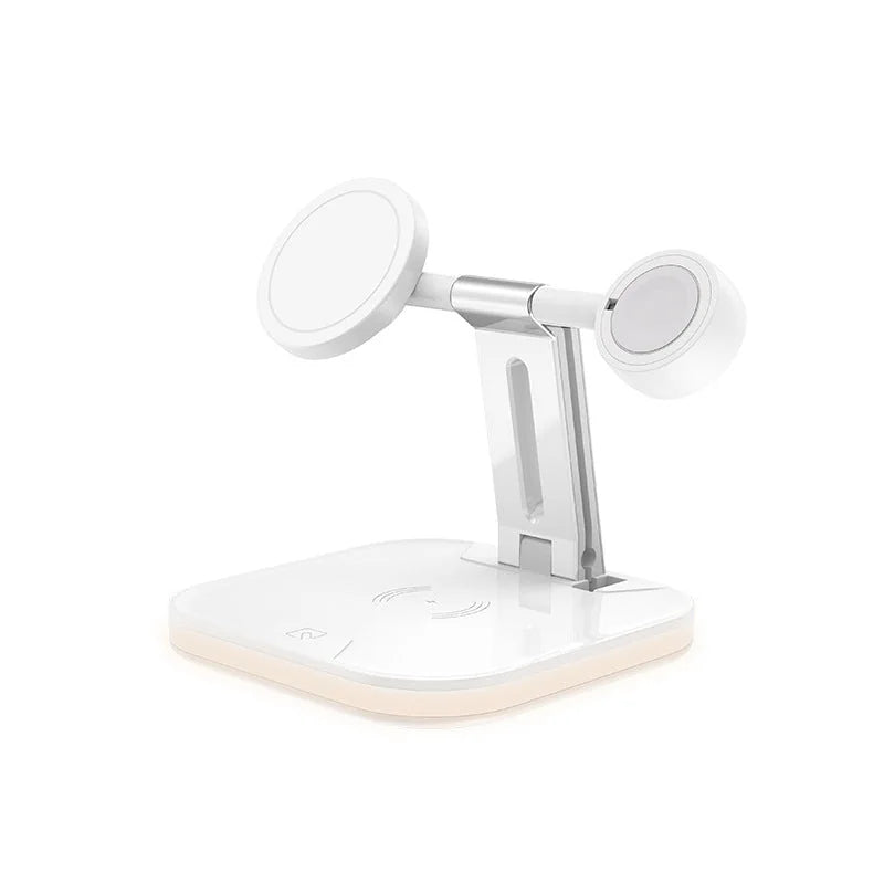15w fast wireless charging | compact charging stand | apple magsafe compatible | ultrasonic cleaning
