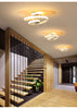Simple and modern metal led lighting ceiling light