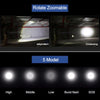LED Tactical Flashlight Rechargeable LED Work Light Super Bright Torch Emergency Light Escape Hammer
