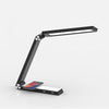 LED Wireless Charging Long Arm Desk Lamp Dimming Table Lamp Aluminum Alloy Folding Long Life Reading Light Multiple Color Modes