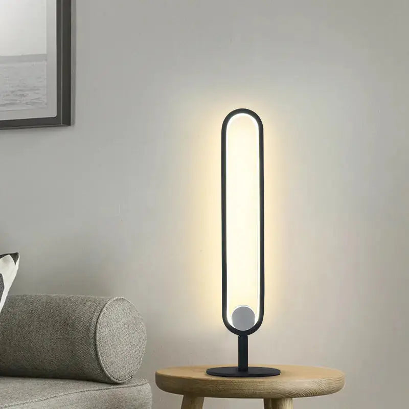 Double Pole Light Luxury Floor Creative Atmosphere Lamp Bedroom Vertical Bedside Creative Eye Protection Lamp Shoppergetty