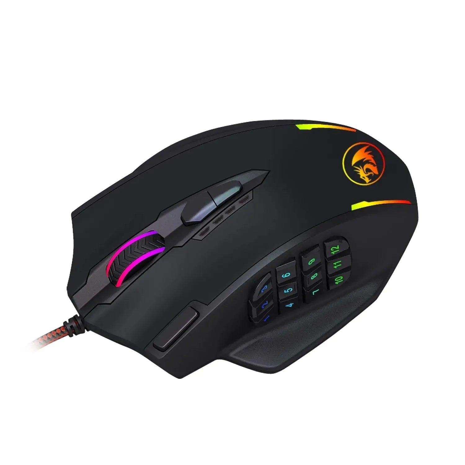 optical gaming sensor | programmable side buttons | macro functionality mouse | energy saving