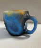 ml resin coffee mug | mineral crystal coffee cup | heat-resistant handle mug | energy saving
