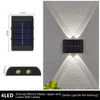 Solar Outdoor Yard Lamp Household Wall Lamp