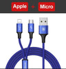 Baseus USB Cable 3-in-1 for iPhone and Android Devices