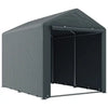 Outsunny 2.2 X 1.6 M Outdoor Storage Tent, With Accessories - Dark Grey