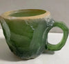 ml resin coffee mug | mineral crystal coffee cup | heat-resistant handle mug | energy saving
