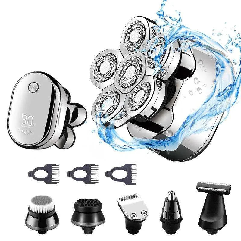 multifunctional electric shaver | waterproof shaver for men | cordless electric razor | ultrasonic cleaning