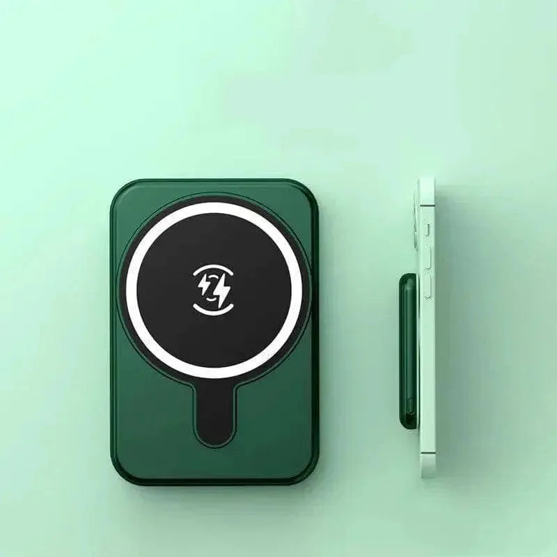 mini fast charging power bank | magnetic wireless charger | 5000mah portable battery | IP68 waterproof