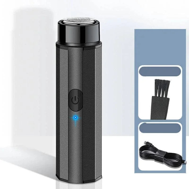 mini electric shaver | waterproof shaver for men | compact travel shaver | energy saving