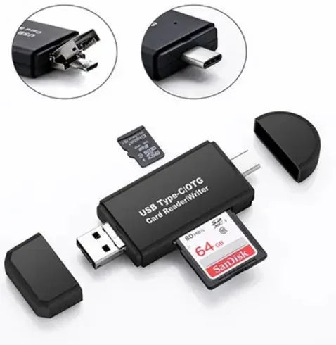 usb-c card reader | lightning connector compatible | portable sd card reader | energy saving