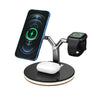 15w fast wireless charging | compact charging stand | apple magsafe compatible | ultrasonic cleaning