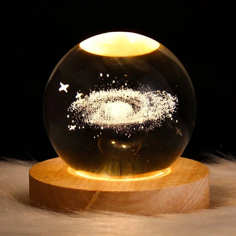 starry sky projection lamp | crystal ball night light | led galaxy projector | energy saving