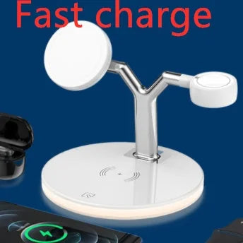 15w fast wireless charging | compact charging stand | apple magsafe compatible | energy saving