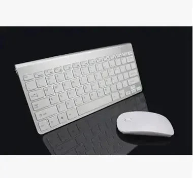 ultra-thin portable keyboard | compact wireless mouse combo | 24ghz stable connection | ultrasonic cleaning