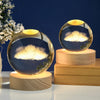 Luminous Crystal Ball Night Lamp - Starry Sky Projection