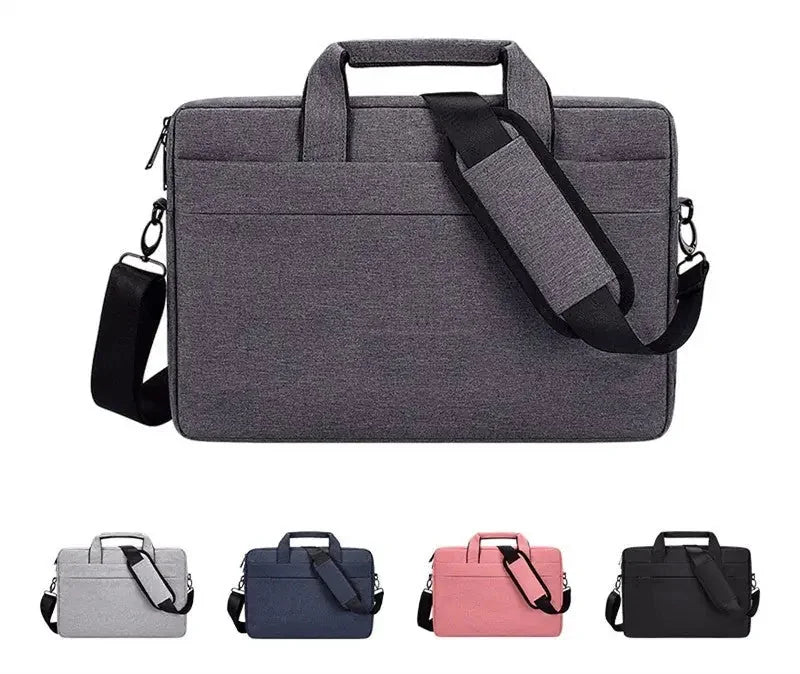 water-resistant laptop bag | 16-inch laptop shoulder bag | anti-theft laptop messenger bag | energy saving