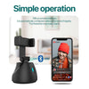 Smart face recognition 360 - degree mobile phone holder