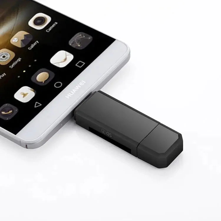 usb-c otg adapter | multi-format card reader | portable data transfer hub | energy saving