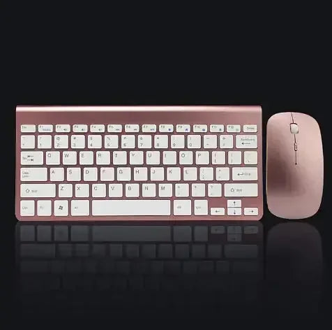 ultra-thin portable keyboard | compact wireless mouse combo | 24ghz stable connection | energy saving