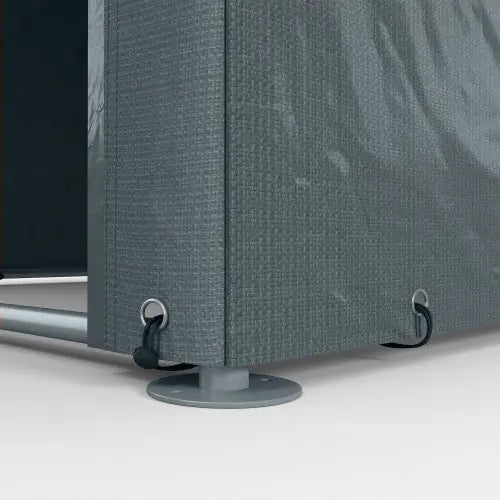 Outsunny 2.2 X 1.6 M Outdoor Storage Tent, With Accessories - Dark Grey