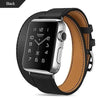 genuine leather wristband | single lap leather strap | double lap leather band | energy saving