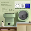 mini foldable washer dryer | compact laundry machine for socks | space-saving washing gadget | IP68 waterproof