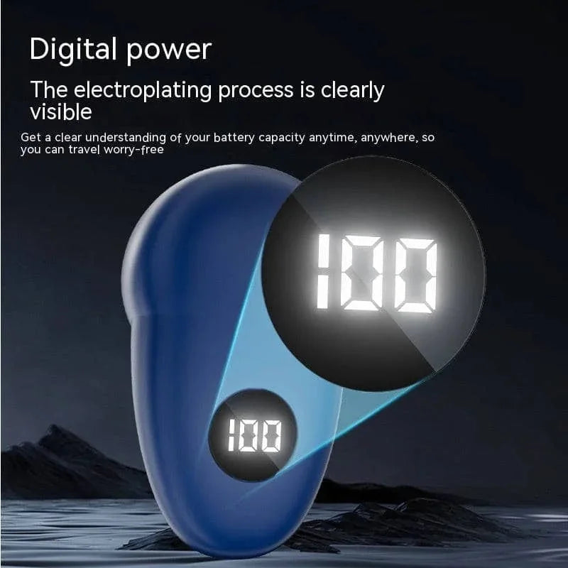 mini electric shaver for travel | waterproof floating cutter head | compact mens shaver | ultrasonic cleaning
