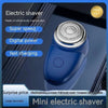 mini electric shaver for travel | waterproof floating cutter head | compact mens shaver | energy saving