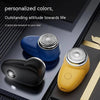 mini electric shaver for travel | waterproof floating cutter head | compact mens shaver | ultrasonic cleaning