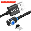 magnetic micro usb cable | tangle-free charging cord | durable nylon braided cable | ultrasonic cleaning