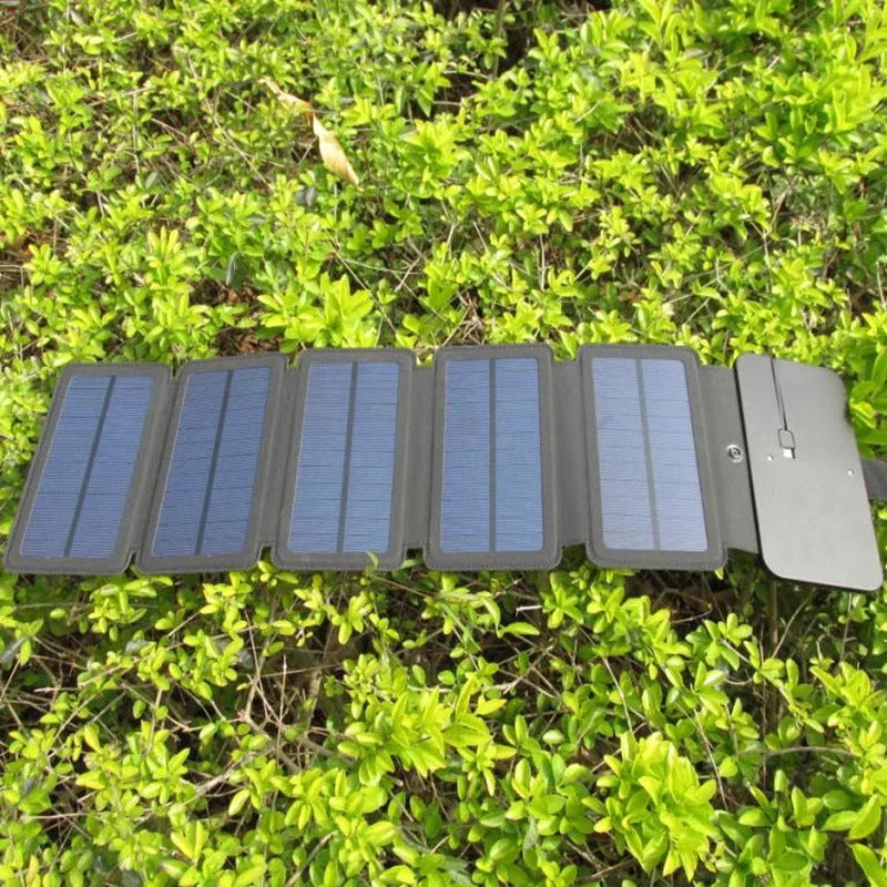 foldable solar charger | 8w solar panel | emergency power supply | ultrasonic cleaning