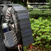 portable solar charger | 5v 21a usb output | camping solar panel | ultrasonic cleaning