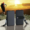 portable solar charger | 5v 21a usb output | camping solar panel | energy saving