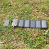 portable solar charger | 5v 21a usb output | camping solar panel | energy saving