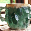 ml resin coffee mug | mineral crystal coffee cup | heat-resistant handle mug | ultrasonic cleaning