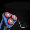 rechargeable electric shaver | triple blade razor for men | 4-in-1 grooming kit | energy saving