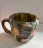 ml resin coffee mug | mineral crystal coffee cup | heat-resistant handle mug | ultrasonic cleaning