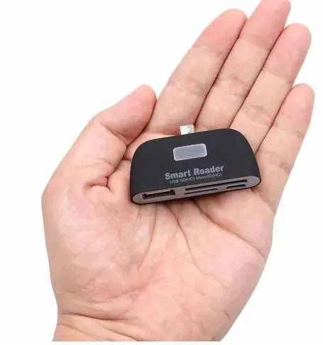 usb-c card reader | multi-slot memory card reader | portable photo transfer | energy saving
