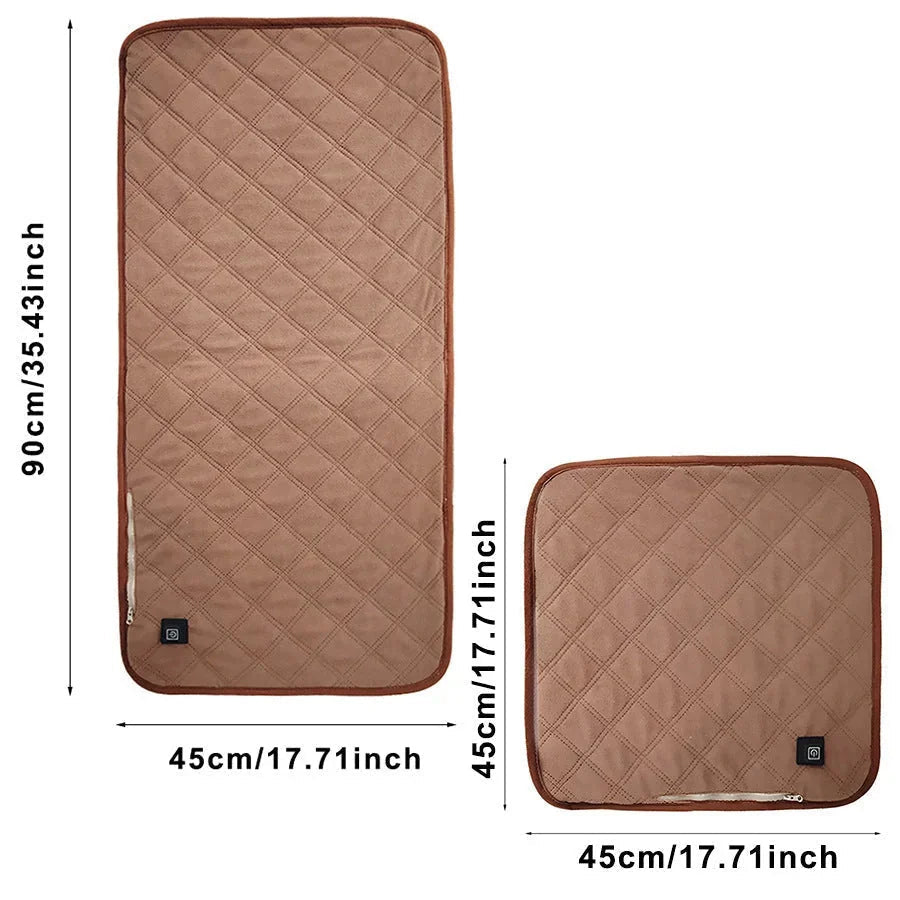 usb heating pad | electric sleeping bag warmer | portable heating cushion | ultrasonic cleaning
