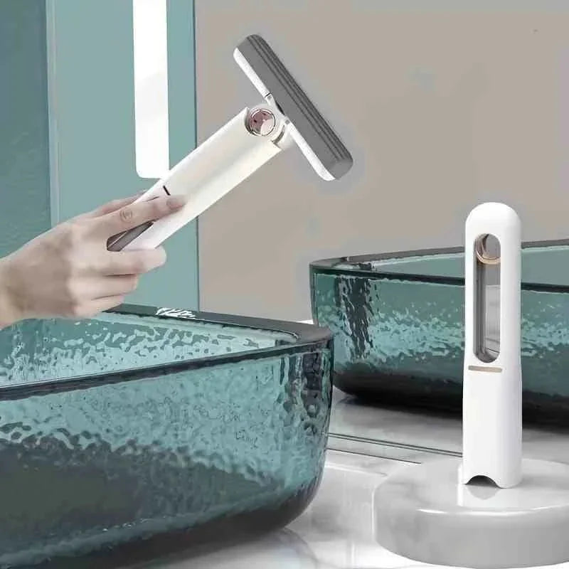 lightweight cleaning tool | compact self-squeeze mop | multi-surface cleaning | ultrasonic cleaning