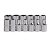 piece socket set | chrome vanadium steel sockets | 14 and 38 inch drive | energy saving