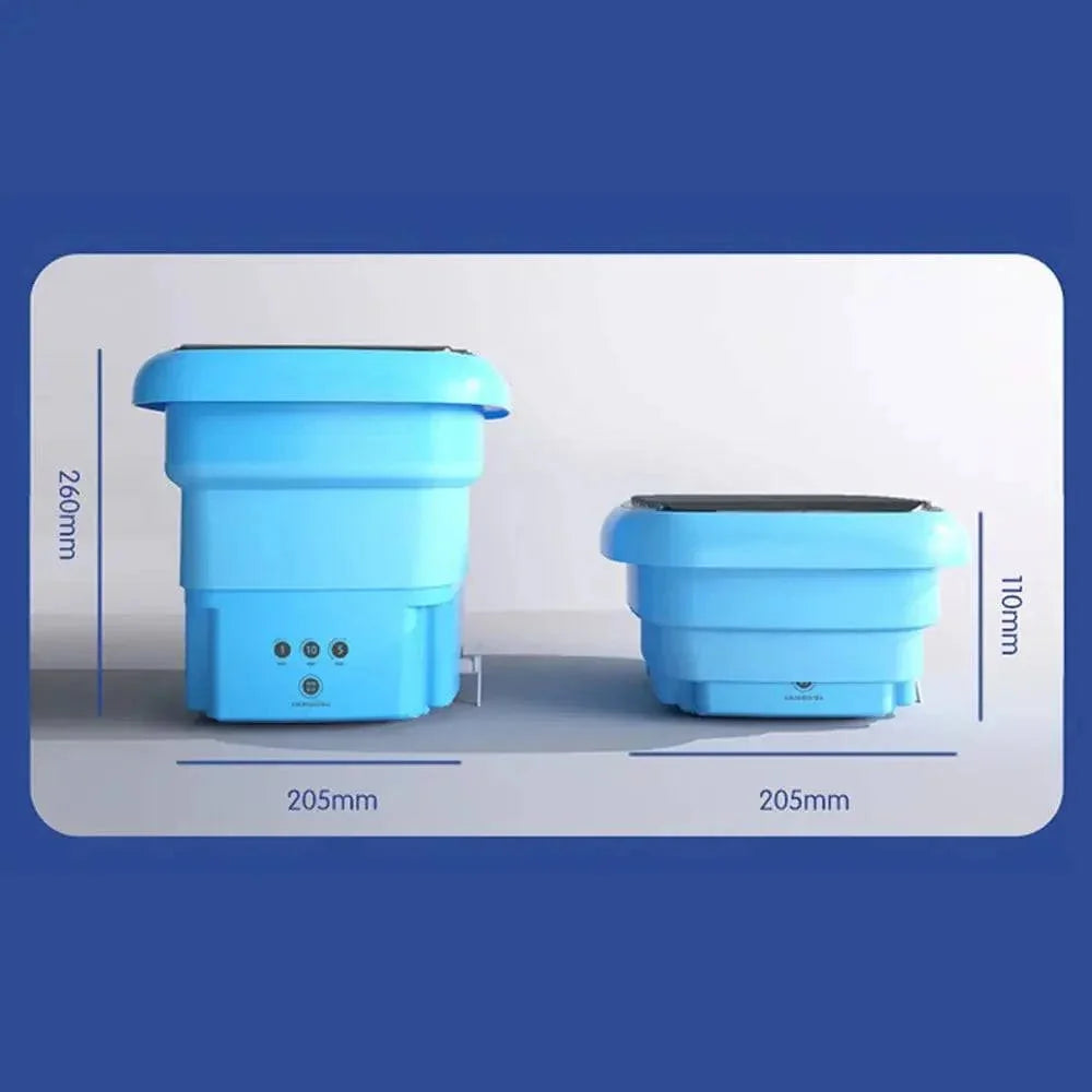 portable washing machine compact | ultrasonic cleaning technology | lightweight travel washer | 24hr battery