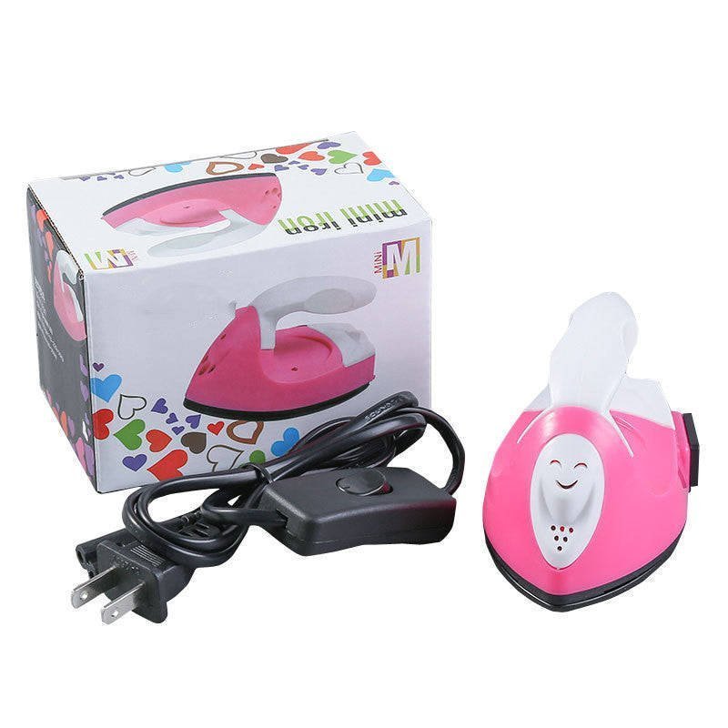 Pindou small iron children's handmade DIY electric iron creative Pindoudou iron mini cloth stickers hot drill baby clothes