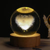 Luminous Crystal Ball Night Lamp - Starry Sky Projection