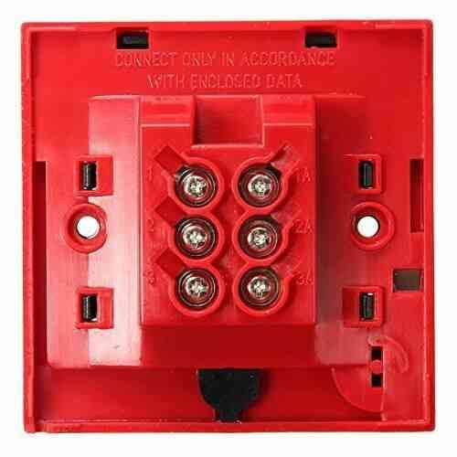 Wired Security Button Hand Breaking Glass Emergency Fire Alarm