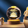 Luminous Crystal Ball Night Lamp - Starry Sky Projection