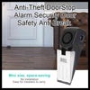 Electronic Burglar Alarm Intelligent Home Security Wedge Door Stop Alarm System Device Hotel Intruder Alert Detection
