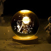 Luminous Crystal Ball Night Lamp - Starry Sky Projection